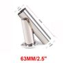 2.5" 63mm Stainless Steel Exhaust Cutout Electric Exhaust Muffler Valve Y Pipe With 2 Wireless Remote Control Universal Image 6
