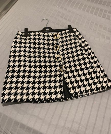 Primark Houndstooth Skirt
