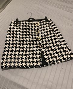 Primark Houndstooth Skirt