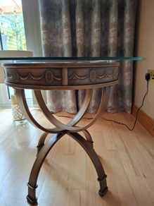 Glass Coffee table and side table