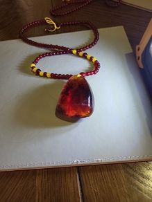 Amber necklaces