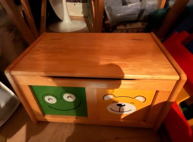 Wooden Kids Toy Storage Box / Toy Chest
