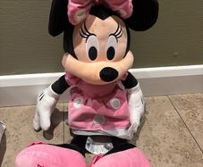 Minnie Mouse personalised teddy Eabha