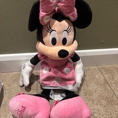 Minnie Mouse personalised teddy Eabha