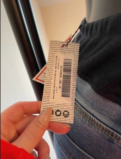 Boohoo maternity jeans