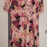 Nobody's Child pink floral midi Sz 14UK Image 3