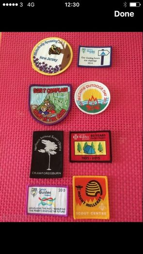 Collectible Patches Japan/ Uk