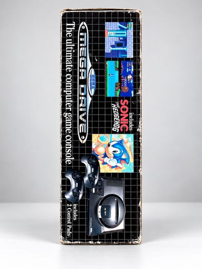Sega Mega Drive Console - Sonic and Mega Games Rare Variant - Boxed