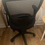 Desk chair - purple seat and black mesh back Image 2