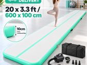 Inflatable Gymnastics Mat 6m 20ft with Electric Pump