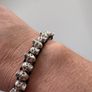 Links of London silver skulls bracelet Image 5