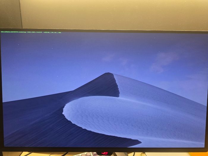 ROG OLED PG27UCDM gaming monitor 27-inch 240Hz 4K Tandem QD-OLED panel