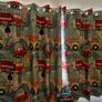 Curtains, rug and quilt vehicle theme Image 6