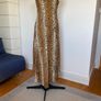 Animal print midi dress Image 3