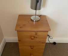 Bedside 3 Drawer Unit