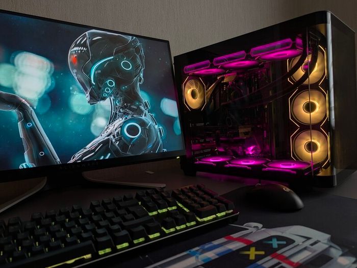 Full Setup Amd Ryzen Gaming Pc  | 5600 | Rtx 4060 | 32gb Ram | 1tb No M.2 | 750w Gold | 27" Fhd