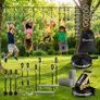 Ninja Warrior Obstacle Course 15m Slackline with 7 Obstacles for Kids & Teens Image 4