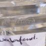 Waterford Crystal Irish Art Glass Ashtray  Dish Ireland Square Eight Pointed Star. No.41. Image 4