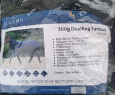 6'3" Gallop Turnout Rug with Neck Cover.New