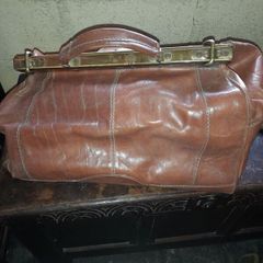 Vintage Leather Doctors Bag