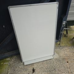 White board with Shelf