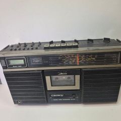 1980s Crown CSC 646L Boombox / Ghettoblaster  Radio Working