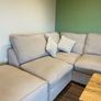 corner couch and swivel chair Image 3