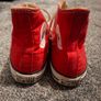 Red Converse Size 6 Image 4
