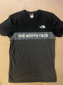 Boys North Face Black Tee Shirt