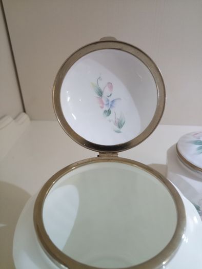 Aynsley "Little Sweetheart" Bone China Storage Jars