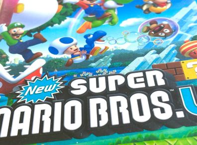 Super Mario Bros U for Wii U - Fault - Boxed