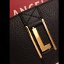 LANCEL Black Wrap Around Zip Purse Image 4