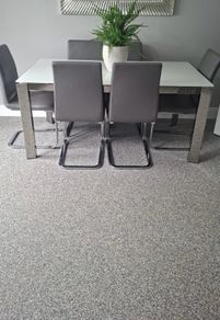 calligaris dining table & chairs