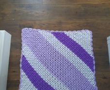 Pram blanket handmade