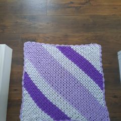 Pram blanket handmade