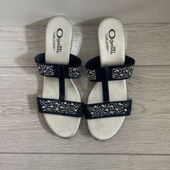 Navy Carl Scarpa Sandals
