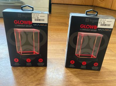 GLOWBOX Display Case x2