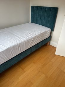 new single bed and mattress