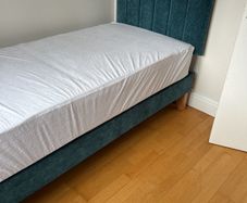 new single bed and mattress