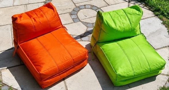 2 Chillax Convertible Bean Bag Loungers