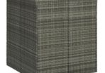Corner Bar Table Grey 100x50x105 cm Poly Rattan