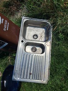 stainless steel sink