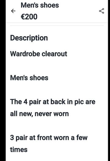 men's shoes