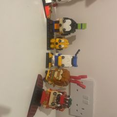 Lego assortment of brick heads