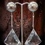 Vintage Crystal Earrings Image 2