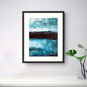 Dalkey Island, Limited Edition Black Framed Print