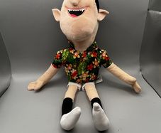 Hotel Transylvania 3 Dracula In Shorts Hawaiian Shirt Vampire Soft Plush Toy 16"