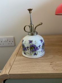 African violet house plant mister sprayer atomizer, vintage Rubel - Japan
