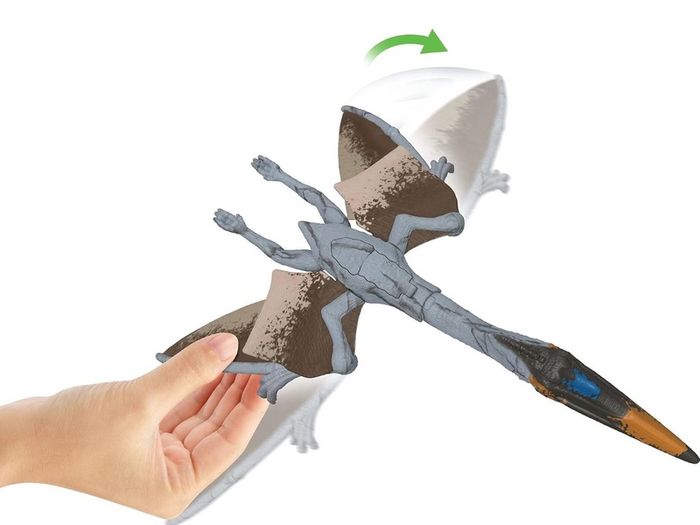 Jurassic World Dominion Massive Action Quetzalcoatlus Dinosaur Action Figure with Attack Movement