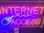 Old Style Internet Sign
